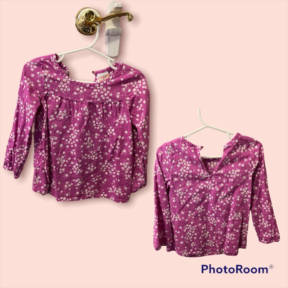 EUC toddler girl’s floral top